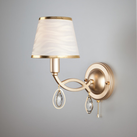 Настенные бра — Бра Eurosvet 60091/1 перламутровое золото купить в  Настенные бра — Бра Eurosvet 60091/1 перламутровое золото купить в