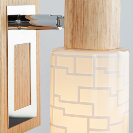 Споты — Спот Eurosvet 20029/1 хром/светлое дерево купить в  Споты — Спот Eurosvet 20029/1 хром/светлое дерево купить в