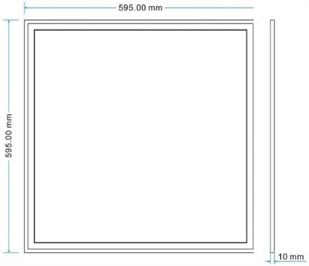 Светодиодные панели — Потолочный светодиодный светильник Deko-Light Panel PRO 100069 купить в  Светодиодные панели — Потолочный светодиодный светильник Deko-Light Panel PRO 100069 купить в