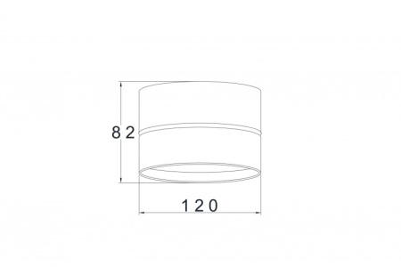 Накладные точечные светильники — Накладной светильник Donolux DL18960R18W1B купить в 