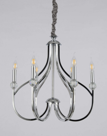 Люстры подвесные — Подвесная люстра Lumina Deco LDP 1250-6 CHR купить в 