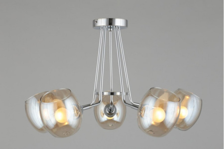 Люстры на штанге — Люстра на штанге Omnilux OML-27307-05 купить в 