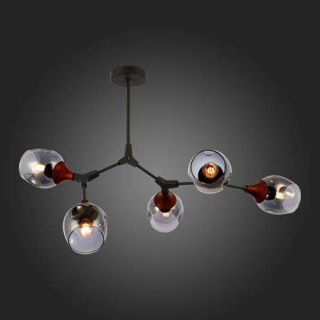 Люстры на штанге — Люстра на штанге Evoluce SLE113402-05 купить в 