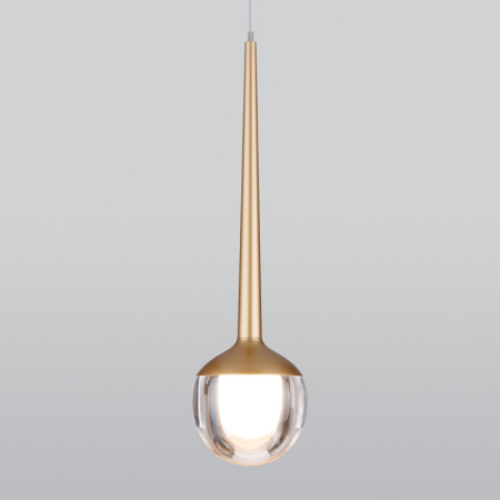 Подвесные светильники — Подвесной светильник Elektrostandard DLS028 6W 4200K золото купить в 