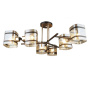 Потолочные люстры — Потолочная люстра Seven Fires Klaso SF3316/6C-BK-FGD купить в 