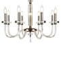 Люстры подвесные — Подвесная люстра iLamp Vibe P9474-8 Nickel купить в  Люстры подвесные — Подвесная люстра iLamp Vibe P9474-8 Nickel купить в