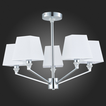 Люстры на штанге — Люстра на штанге Evoluce SLE107602-05 купить в 