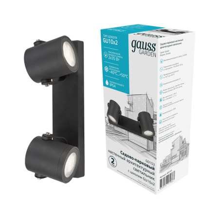 Уличные настенные светильники — Светильник настенный Gauss GD153 купить в 