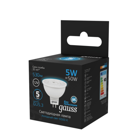Светодиодные лампы — Светодиодная лампа Gauss 201505305 купить в 