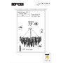 Люстры подвесные — Подвесная люстра iLamp 7007-D800 GD купить в  Люстры подвесные — Подвесная люстра iLamp 7007-D800 GD купить в