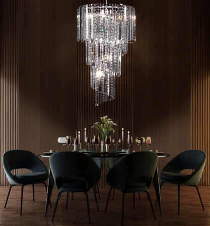 Люстры каскадные — Каскадная люстра Maytoni RC002PL-12CH купить в  Люстры каскадные — Каскадная люстра Maytoni RC002PL-12CH купить в