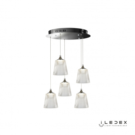 Свет для дома — Подвесной светильник iLedex Flora WD8007-5 CR купить в  Свет для дома — Подвесной светильник iLedex Flora WD8007-5 CR купить в