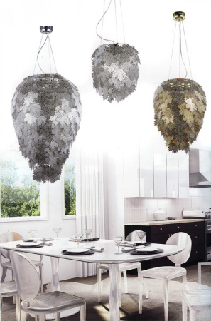 Люстры подвесные — Подвесная люстра DeLight Collection KM0131P-1A silver купить в 