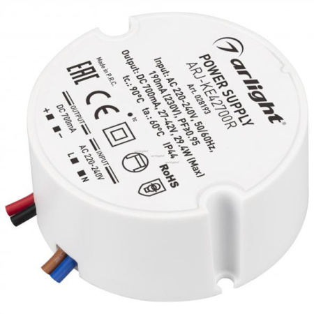 Блоки питания для светодиодных лент — Блок питания для светодиодной ленты Arlight 028193 купить в 