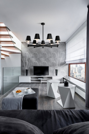 Люстры на штанге — Люстра на штанге Maytoni MOD104PL-07B купить в 