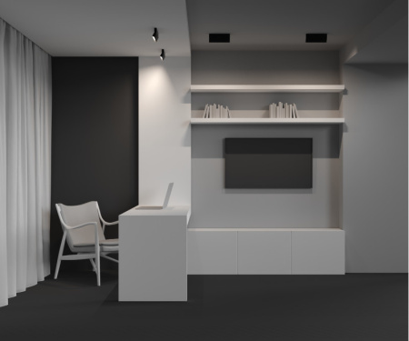 Накладные светильники — Накладной светильник Maytoni Technical C133CL-12W3K-B купить в 