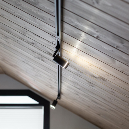 Шинопроводы — Шинопровод Elektrostandard 85081/00 / Однофазный шинопровод черный (3м.) купить в 