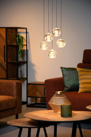 Люстры каскадные — Каскадная люстра LUCIDE 13497/15/02 купить в 