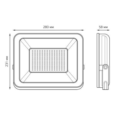 Прожекторы — Прожектор Gauss 613100150P купить в 