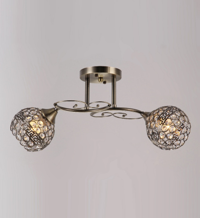 Потолочные люстры — 2482/2 бронза купить в 