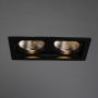 Встраиваемые точечные светильники — Встраиваемый светильник ARTE Lamp A7007PL-2BK купить в  Встраиваемые точечные светильники — Встраиваемый светильник ARTE Lamp A7007PL-2BK купить в