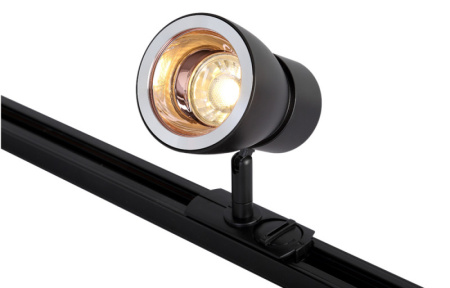 Трековые светильники — Светильник на шине Crystal Lux CLT 0.31 009 BL-GO купить в 