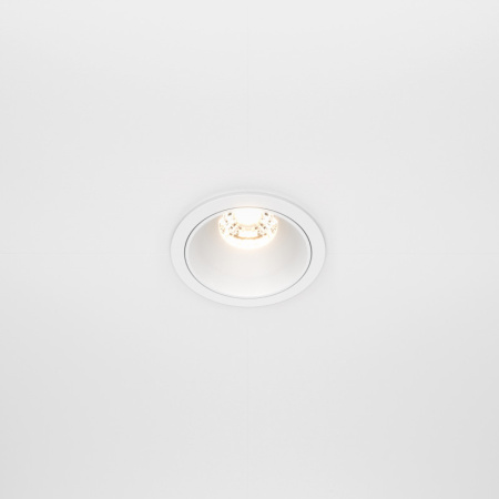 Встраиваемые точечные светильники — Встраиваемый светильник Maytoni Technical DL043-01-10W3K-RD-W купить в 