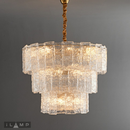 Люстры каскадные — Каскадная люстра iLamp P6315-D800 BR купить в 