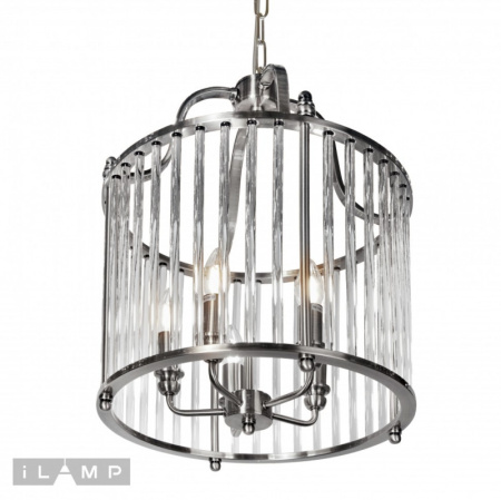 Люстры подвесные — Подвесная люстра iLamp P2437-5 Nickel купить в  Люстры подвесные — Подвесная люстра iLamp P2437-5 Nickel купить в