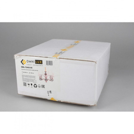 Люстры подвесные — Подвесная люстра Omnilux OML-72403-05 купить в 