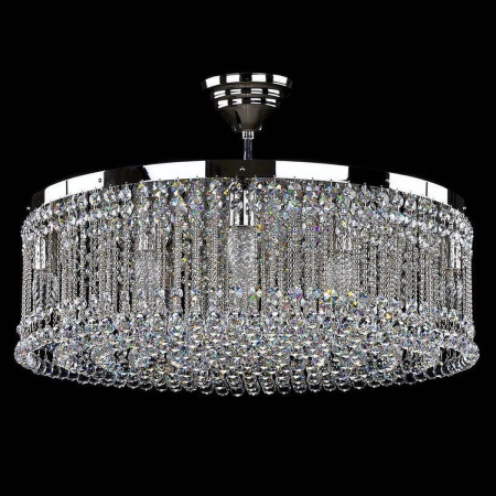 Потолочные люстры — Потолочная люстра Artglass Persida Nickel CE купить в 