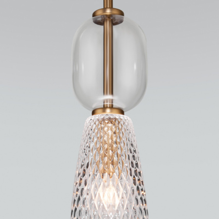 Подвесные светильники — Подвесной светильник Eurosvet 50211/1 прозрачный купить в 