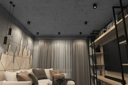 Накладные точечные светильники — Накладной светильник Denkirs DK3090-BK+CH купить в 