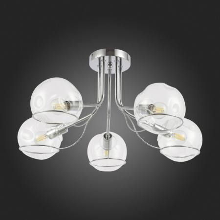 Люстры на штанге — Люстра на штанге Evoluce SLE102502-05 купить в 