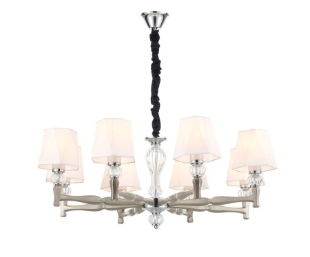 Люстры подвесные — Подвесная люстра Escada 672/8S Nickel купить в 