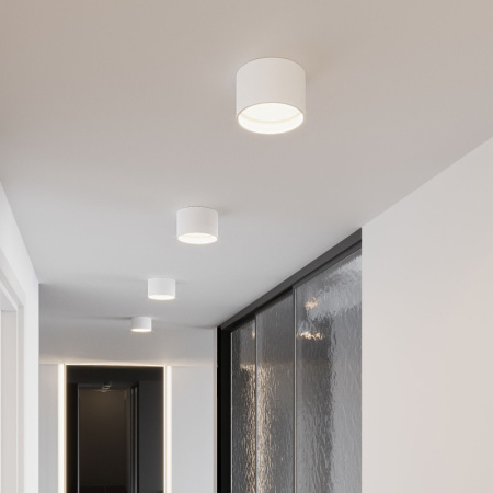 Накладные точечные светильники — Накладной светильник Elektrostandard Banti 13W 3000K белый (25123/LED) купить в 