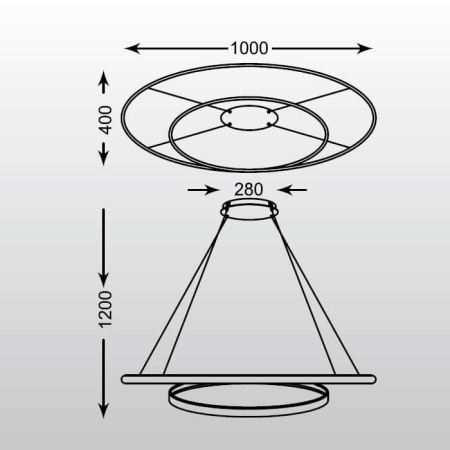 Люстры подвесные — Подвесная светодиодная люстра Zumaline Seda MP57054-2A купить в 