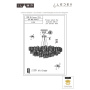 Люстры подвесные — Подвесная люстра iLamp 7004-L1200 GD купить в  Люстры подвесные — Подвесная люстра iLamp 7004-L1200 GD купить в