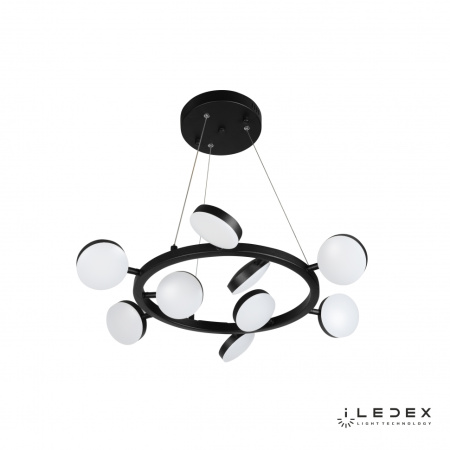 Свет для дома — Подвесная люстра iLedex Totes FS-016-D9 63W BK купить в  Свет для дома — Подвесная люстра iLedex Totes FS-016-D9 63W BK купить в