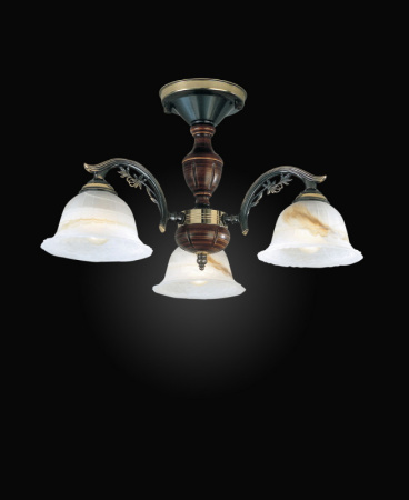 Люстры на штанге — Люстра на штанге Reccagni Angelo PL 2701/3 купить в 