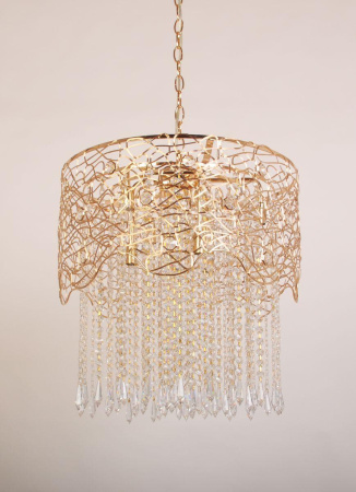 Люстры подвесные — Подвесная люстра Abrasax Irma X9118A/6GO купить в 