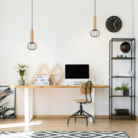 Подвесные светильники — Подвесной светильник Eurosvet 50178/1 черный/бронза купить в 