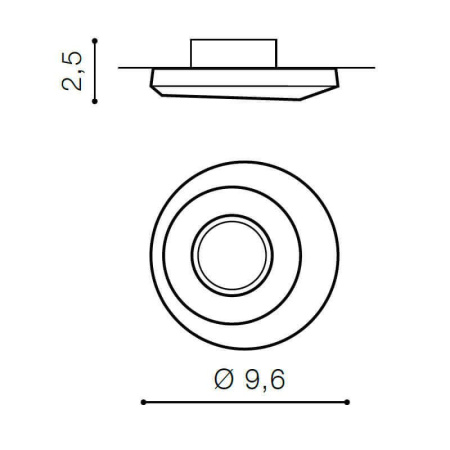 Cветильники потолочные встраиваемые — Встраиваемый светильник Azzardo Lorenza AZ1475 купить в  Cветильники потолочные встраиваемые — Встраиваемый светильник Azzardo Lorenza AZ1475 купить в