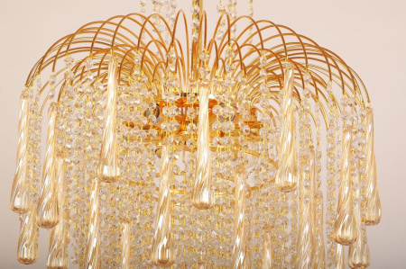 Люстры подвесные — Подвесная люстра Abrasax Greta L.7101-6AMBER купить в 