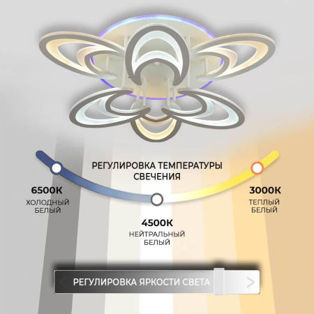 Потолочные люстры — Потолочная люстра Seven Fires Ovaro 75333.01.09.06 купить в 