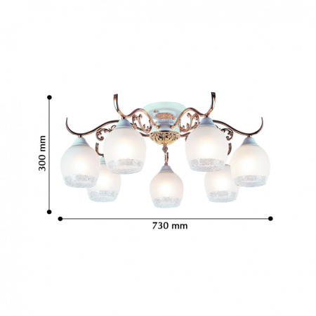 Люстры накладные — Накладная люстра F-Promo 2538-8U купить в 
