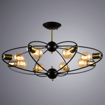 Люстры на штанге — Люстра на штанге ARTE Lamp A1963PL-8BK купить в  Люстры на штанге — Люстра на штанге ARTE Lamp A1963PL-8BK купить в
