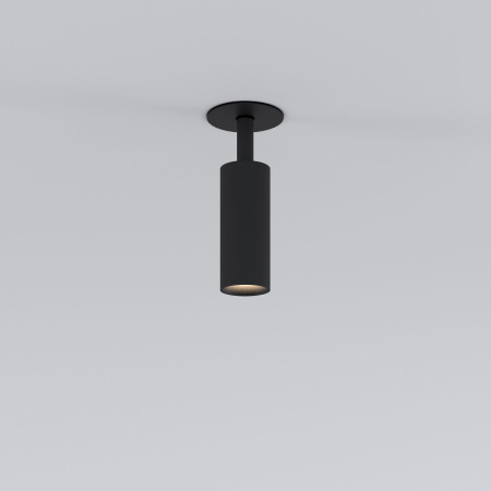 Встраиваемые точечные светильники — Встраиваемый светильник Elektrostandard Diffe черный 8W 4200K (25039/LED) купить в  Встраиваемые точечные светильники — Встраиваемый светильник Elektrostandard Diffe черный 8W 4200K (25039/LED) купить в