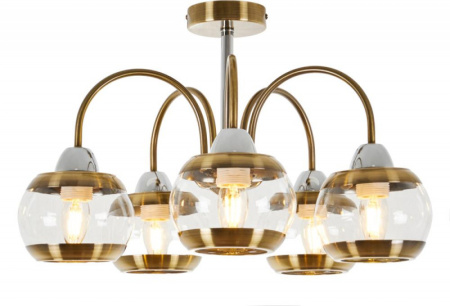 Люстры на штанге — Люстра на штанге MyFar MR1491-5C купить в 