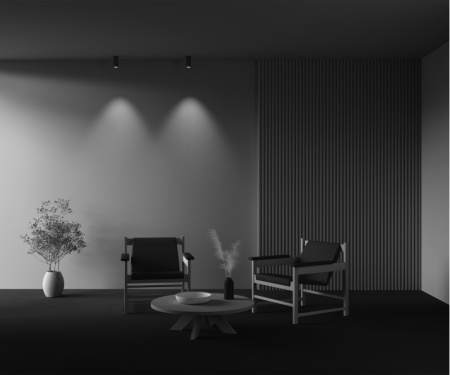 Накладные точечные светильники — Накладной светильник Maytoni Technical C056CL-L12W4K-W-BS купить в 